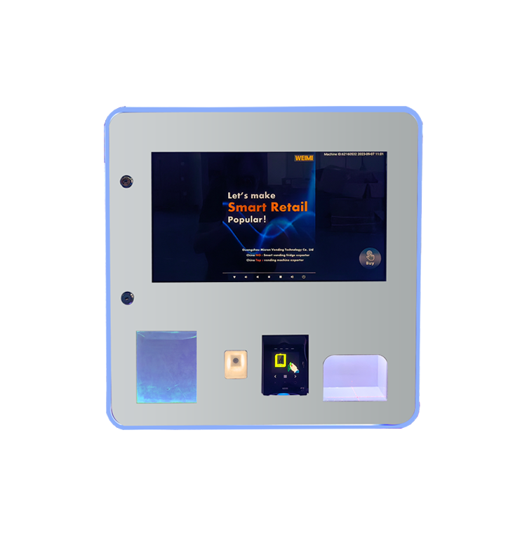 Micron smart desktop mini electronic cigarette vape vending machine with card reader age checker accept customize